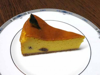 パンプキンチーズケーキ