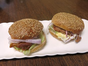 てり焼きチキンバーガー