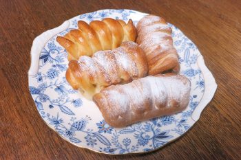 マロンクリームのコルネット