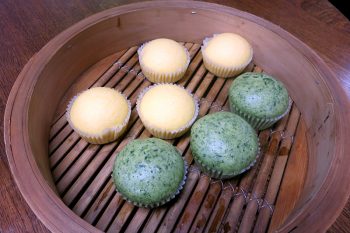 蓬・小豆の和風蒸しパン